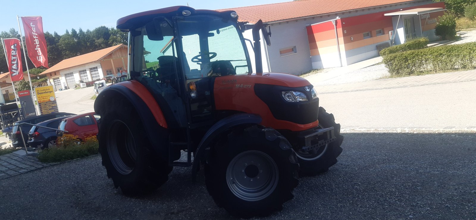 Traktor van het type Kubota M4072, Gebrauchtmaschine in Höslwang (Foto 4)