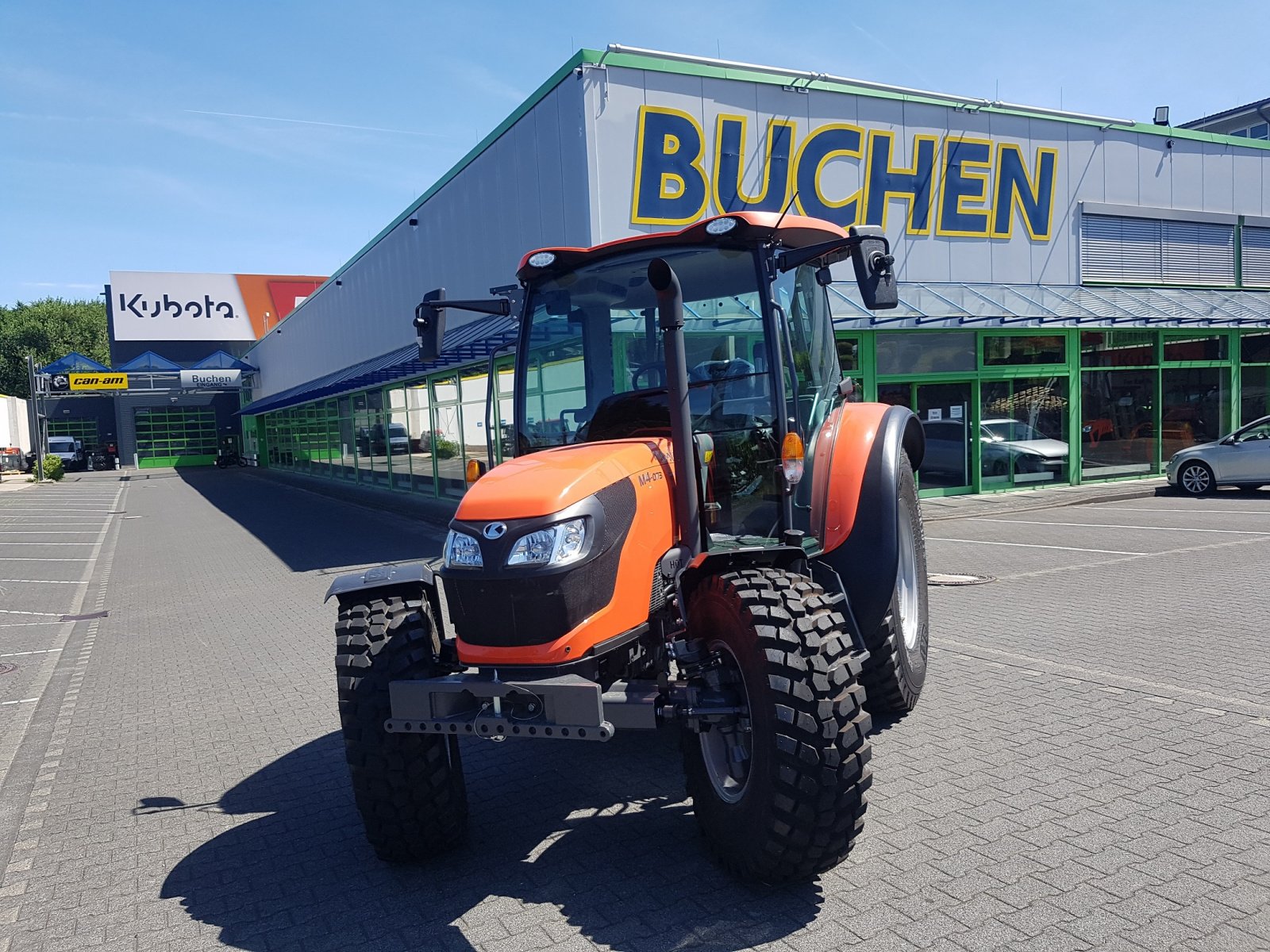 Traktor Türe ait Kubota M4073 CAB, Neumaschine içinde Olpe (resim 3)