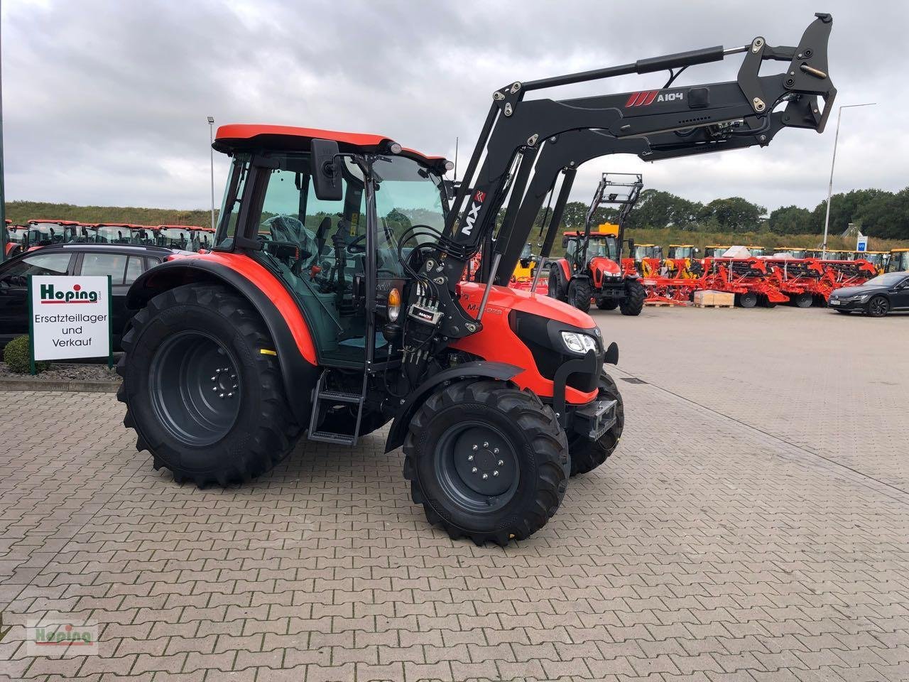 Traktor van het type Kubota M4073 Cab, Gebrauchtmaschine in Bakum (Foto 3)