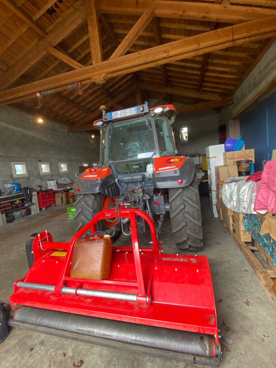 Traktor a típus Kubota M4073 DTHQ, Gebrauchtmaschine ekkor: VERNOUX EN VIVARAIS (Kép 3)