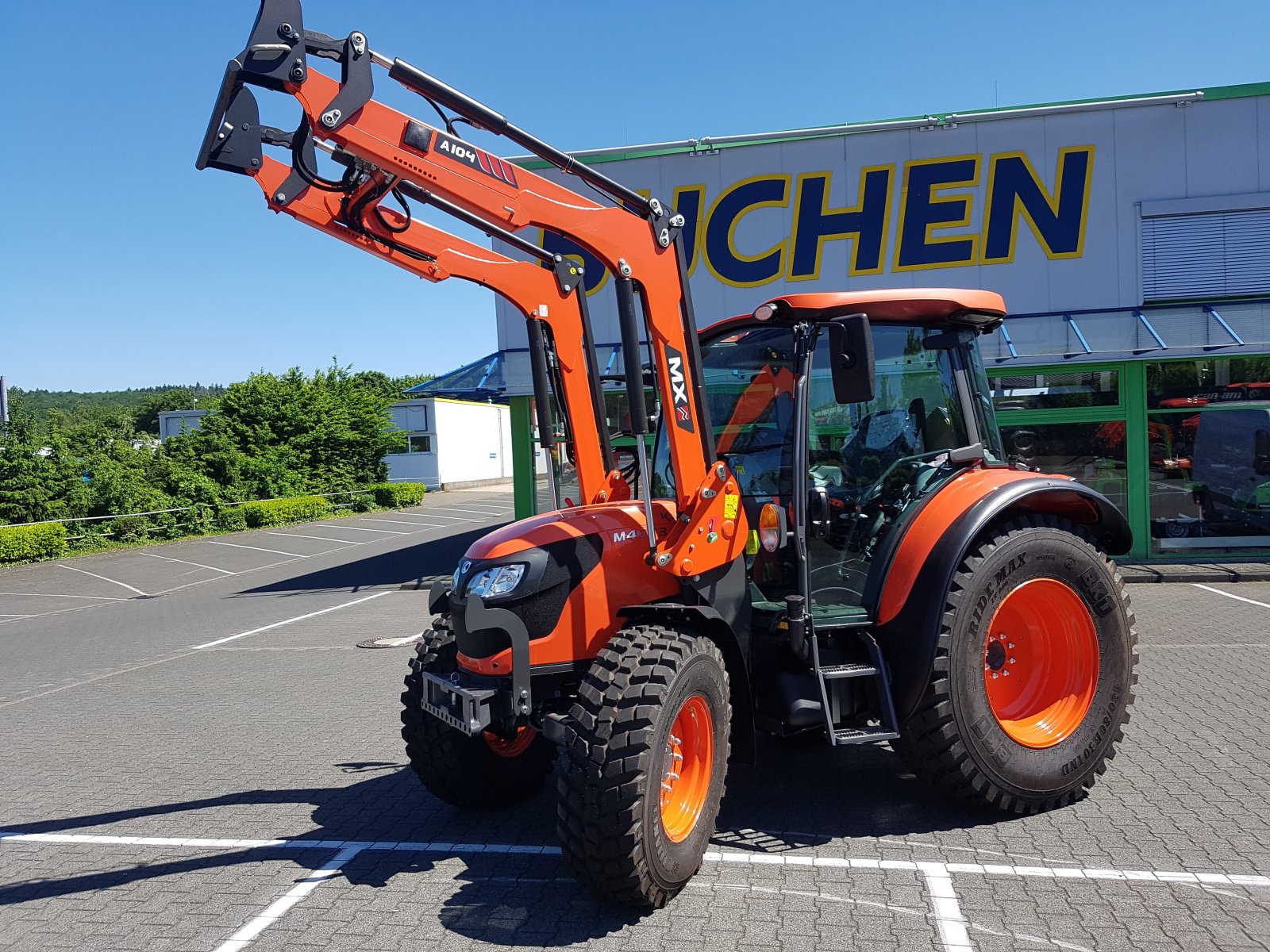 Traktor tipa Kubota M4073, Neumaschine u Olpe (Slika 7)