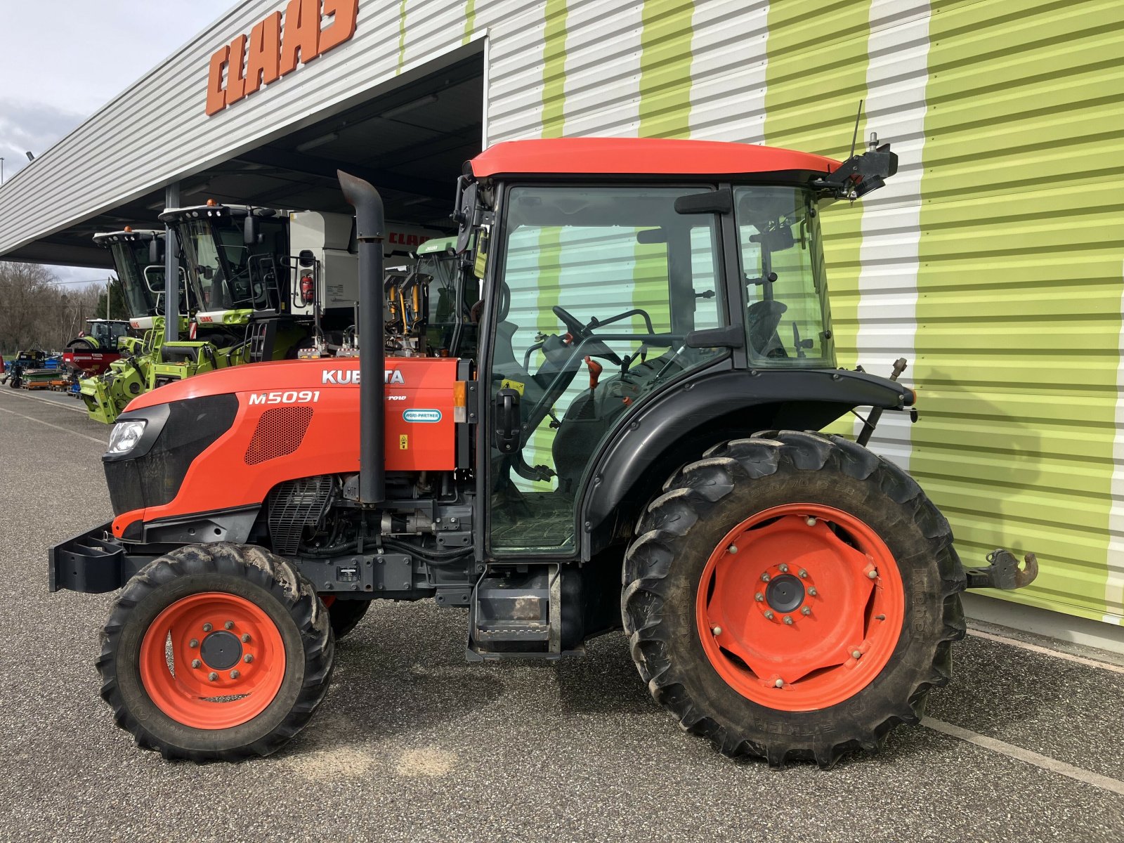 Traktor des Typs Kubota M5091 N, Gebrauchtmaschine in ailias (Bild 2)