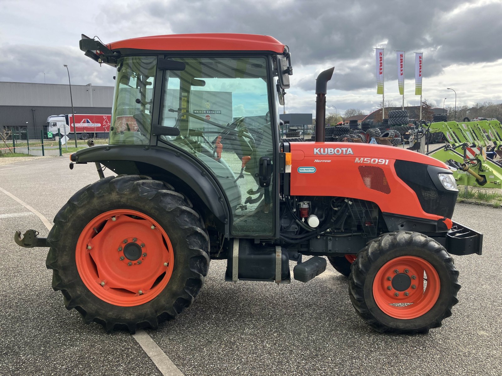 Traktor typu Kubota M5091 N, Gebrauchtmaschine w ailias (Zdjęcie 5)