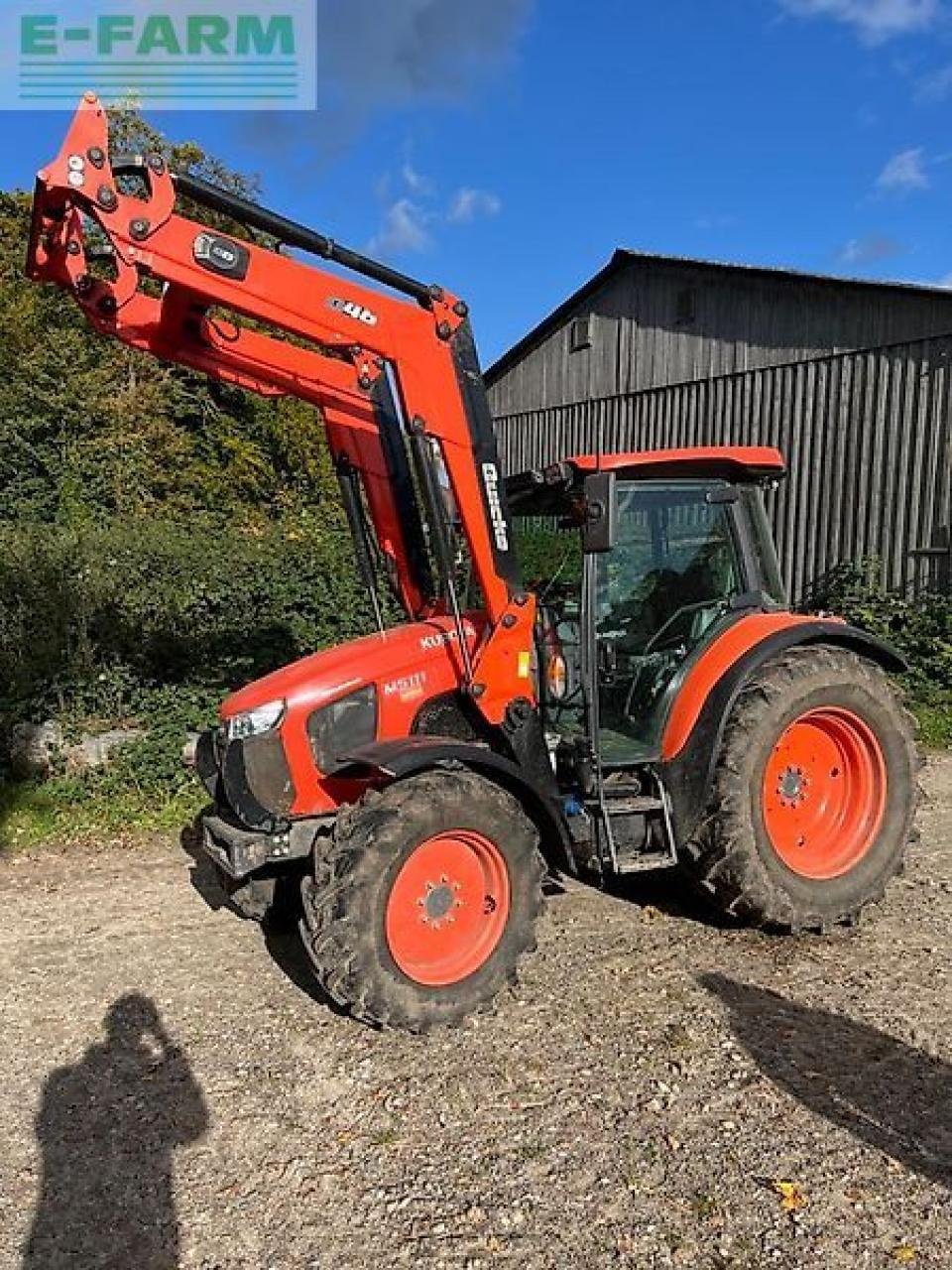 Traktor des Typs Kubota m5111, Gebrauchtmaschine in SUDERBURG/HOLXEN (Bild 1)