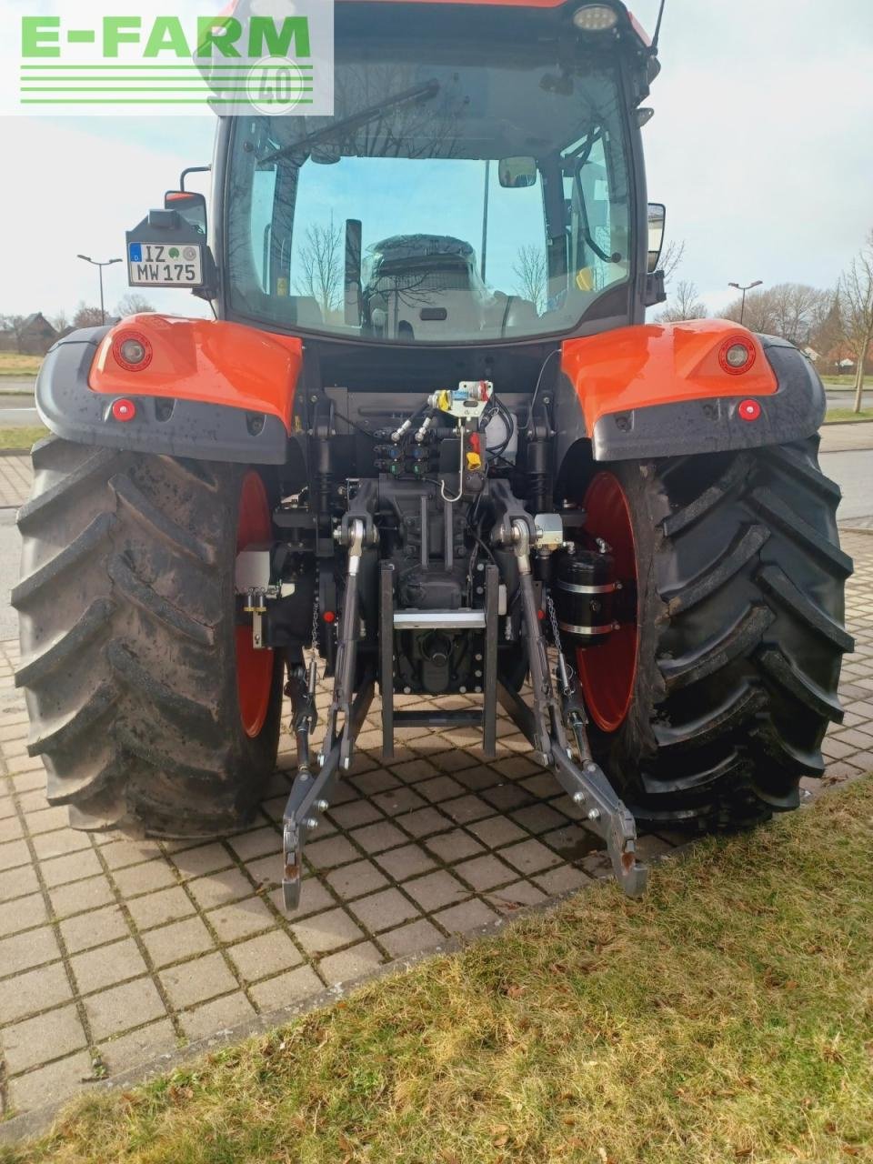 Traktor Türe ait Kubota m6-122, Gebrauchtmaschine içinde BROKDORF (resim 4)