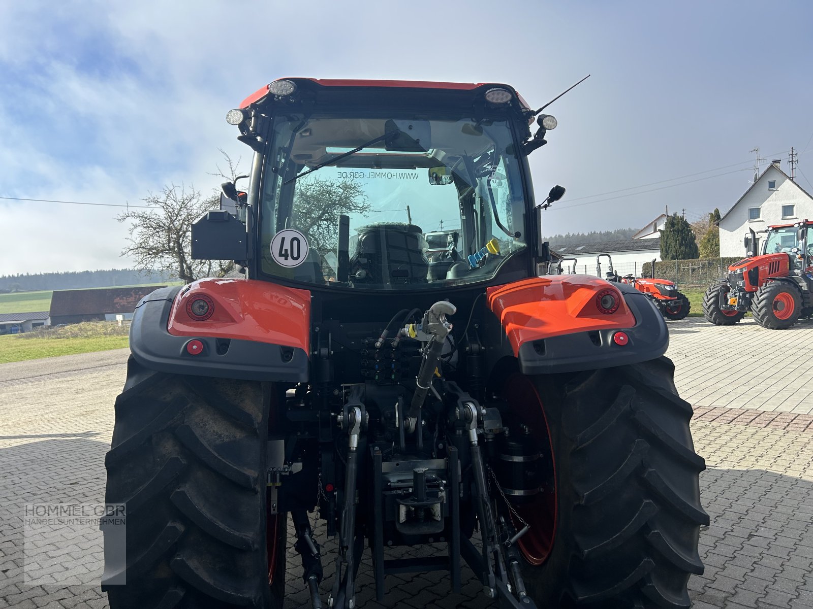 Traktor des Typs Kubota M6-142 Vorführmaschine Frontlader Fronthydraulik Frontzapfwelle, Gebrauchtmaschine in Bopfingen (Bild 9)