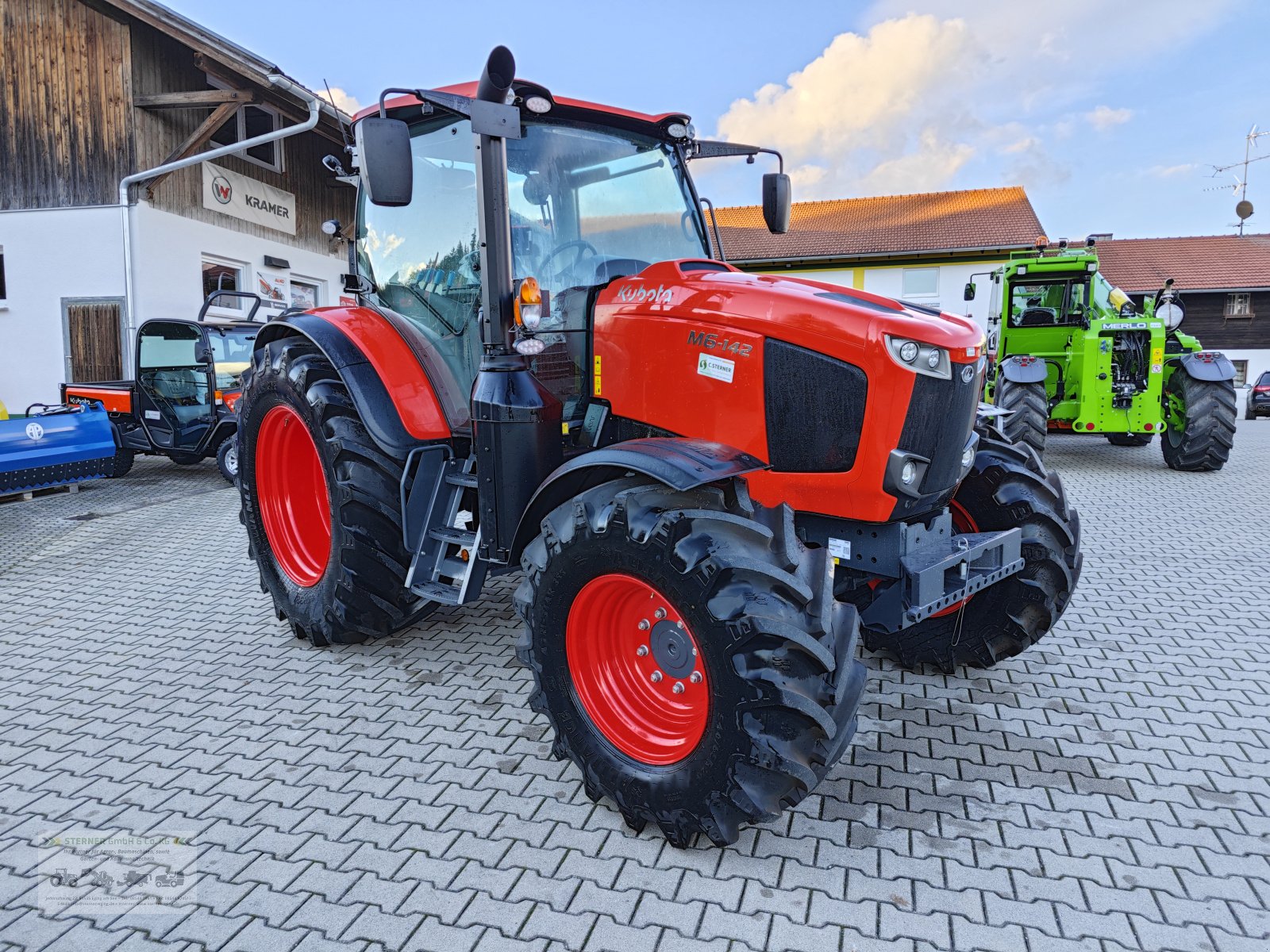 Traktor Türe ait Kubota M6-142, Neumaschine içinde Eging am See (resim 1)