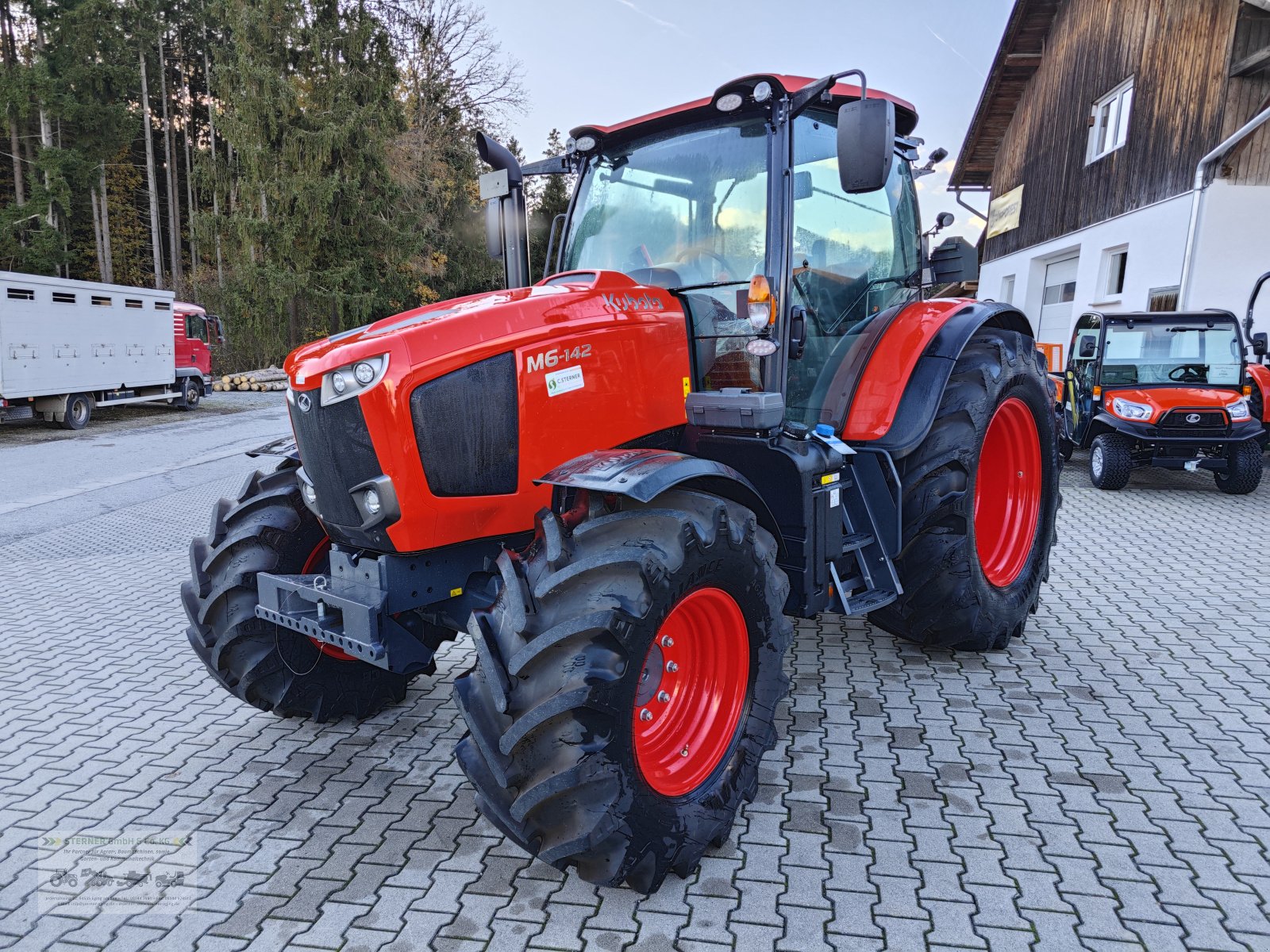 Traktor του τύπου Kubota M6-142, Neumaschine σε Eging am See (Φωτογραφία 2)