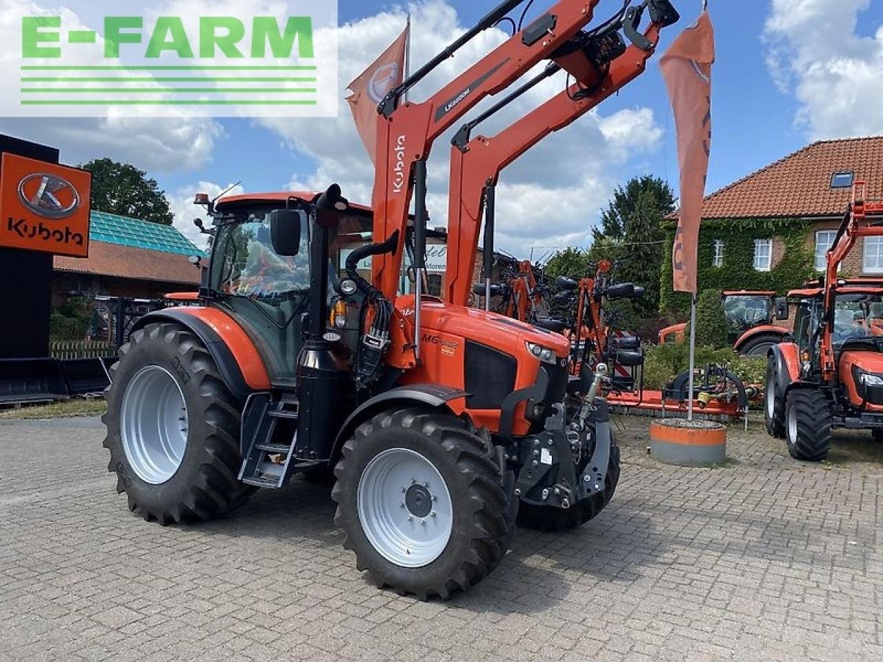 Traktor typu Kubota m6-142, Gebrauchtmaschine w SUDERBURG/HOLXEN (Zdjęcie 1)