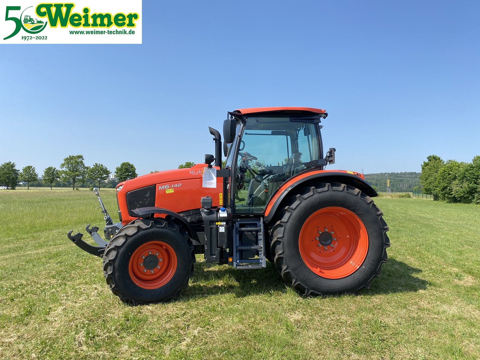 Traktor tip Kubota M6-142, Gebrauchtmaschine in Lollar, Ruttershausen (Poză 2)