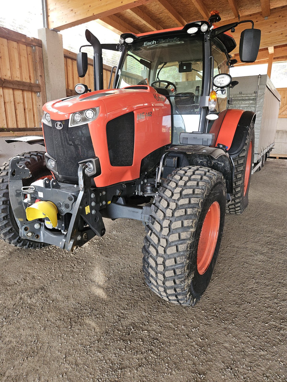 Traktor of the type Kubota M6-142, Gebrauchtmaschine in KIRCHBERG OB DER DONAU (Picture 1)