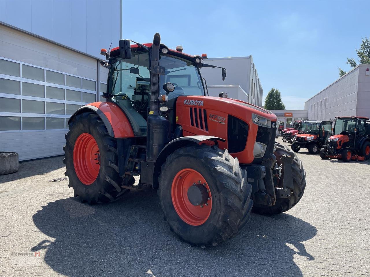 Traktor του τύπου Kubota M7-151 P-KVT, Gebrauchtmaschine σε Tönisvorst (Φωτογραφία 8)