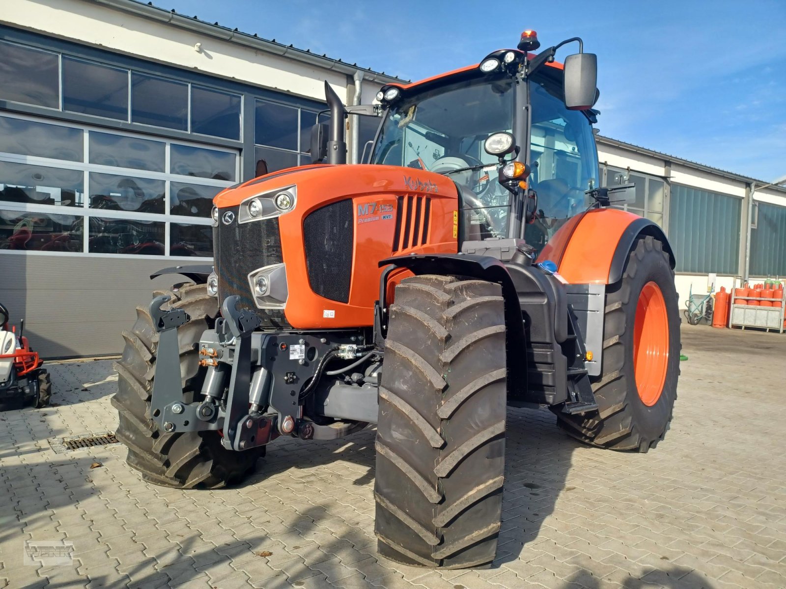 Traktor del tipo Kubota M7-153 Premium KVT, Neumaschine en Reisbach (Imagen 3)