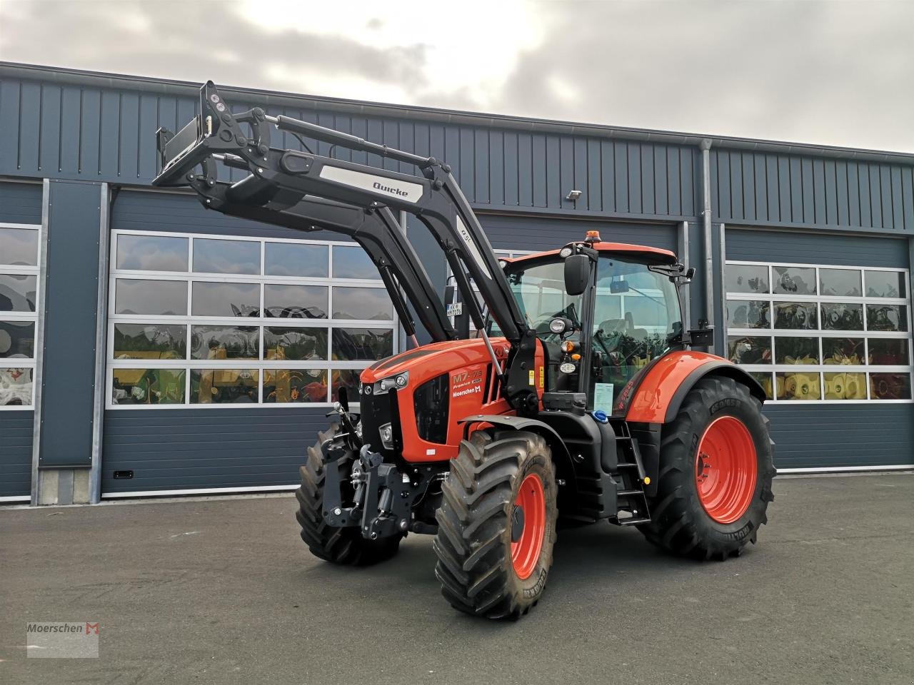 Traktor des Typs Kubota M7-173 Premium-KVT mit Frontlader, Neumaschine in Tönisvorst (Bild 1)