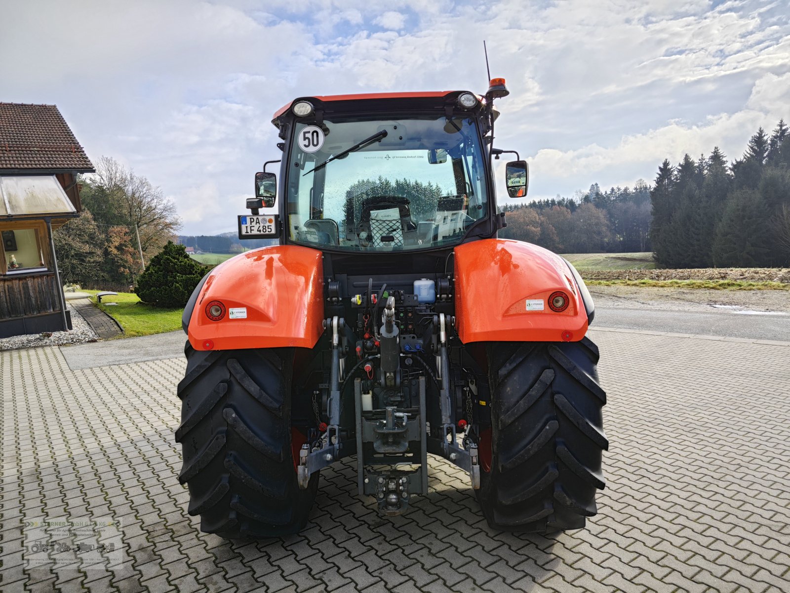 Traktor типа Kubota M7-173 Premium KVT Stufenlos, Gebrauchtmaschine в Eging am See (Фотография 4)