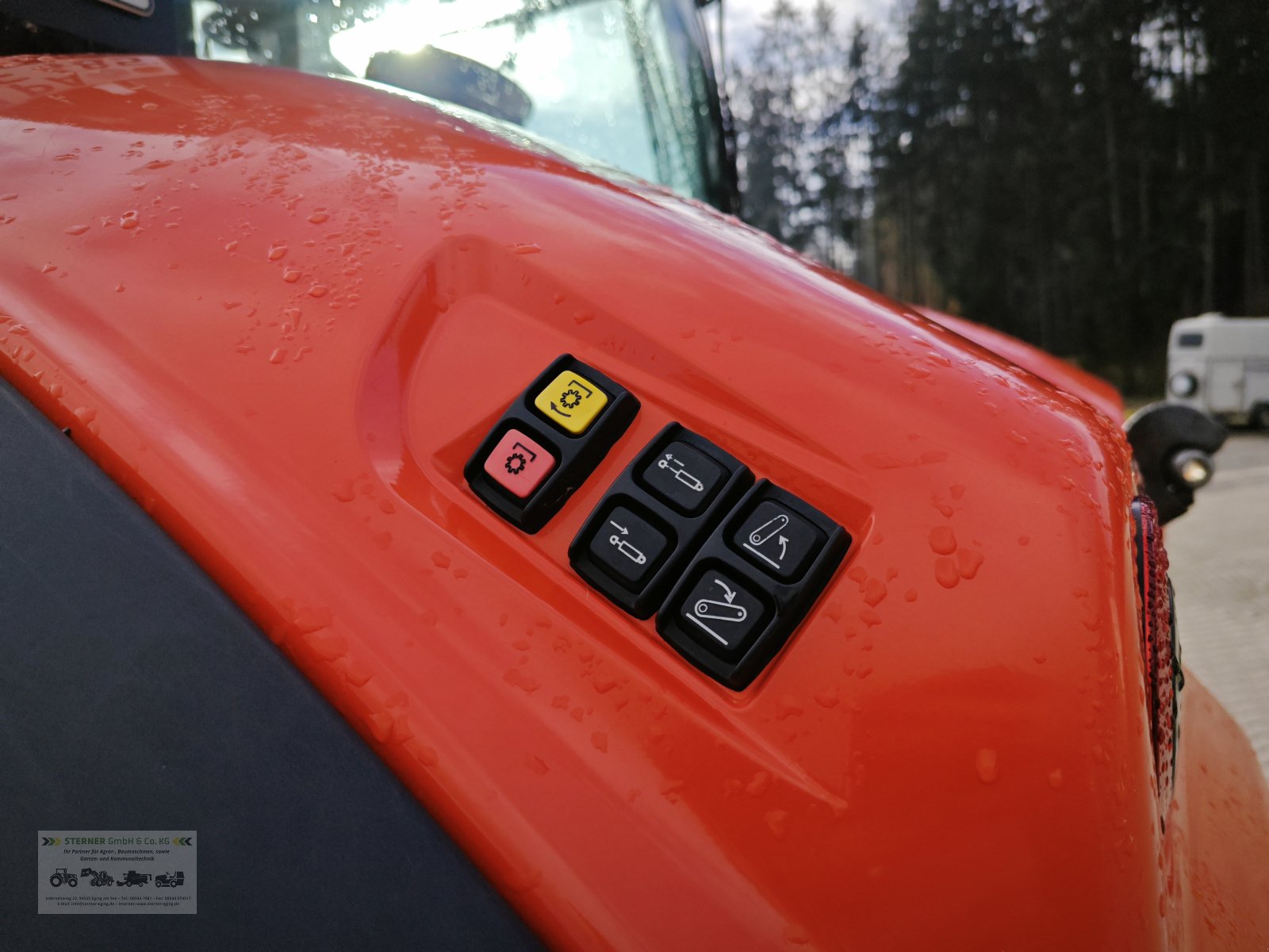 Traktor типа Kubota M7-173 Premium KVT Stufenlos, Gebrauchtmaschine в Eging am See (Фотография 12)