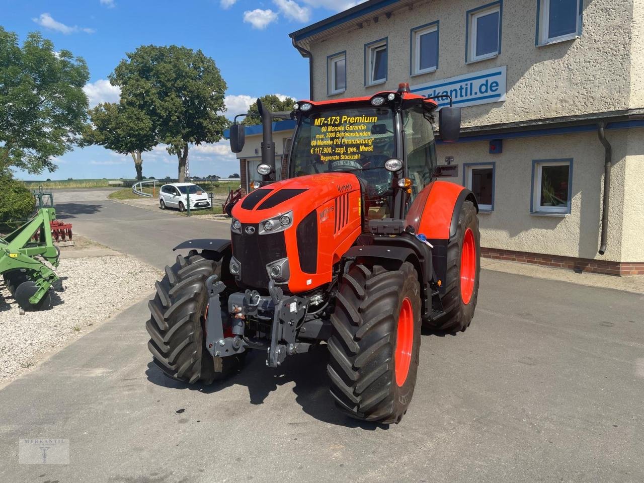 Traktor Türe ait Kubota M7-173 Premium, Neumaschine içinde Pragsdorf (resim 1)