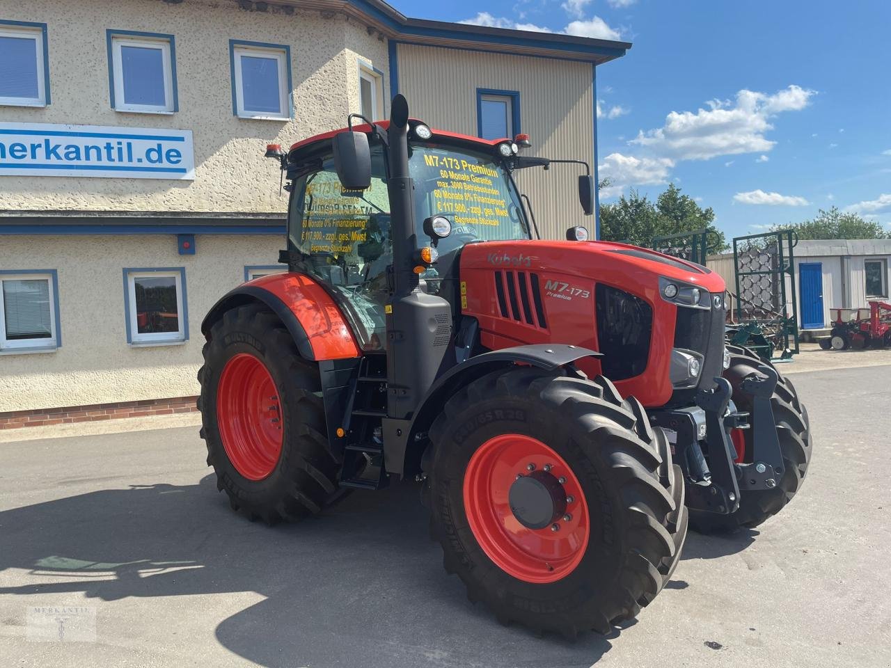 Traktor Türe ait Kubota M7-173 Premium, Neumaschine içinde Pragsdorf (resim 8)