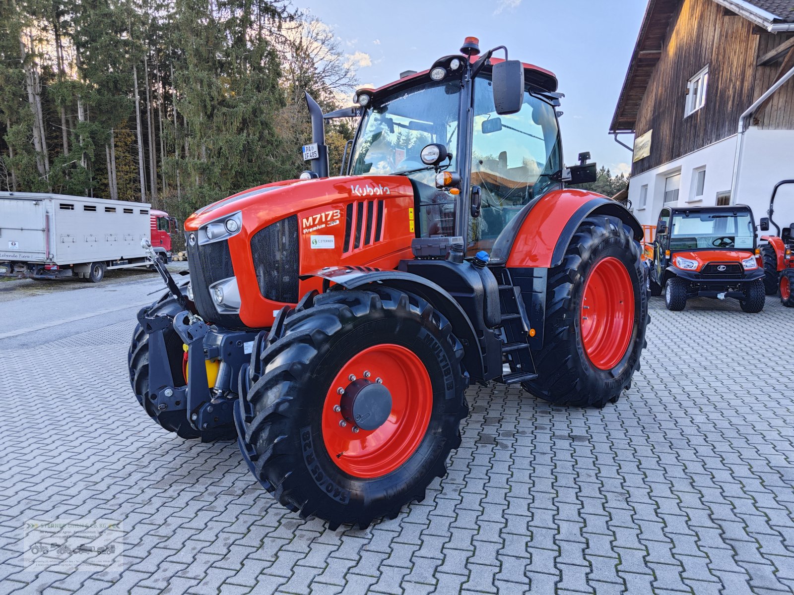 Traktor του τύπου Kubota M7-173, Gebrauchtmaschine σε Eging am See (Φωτογραφία 1)