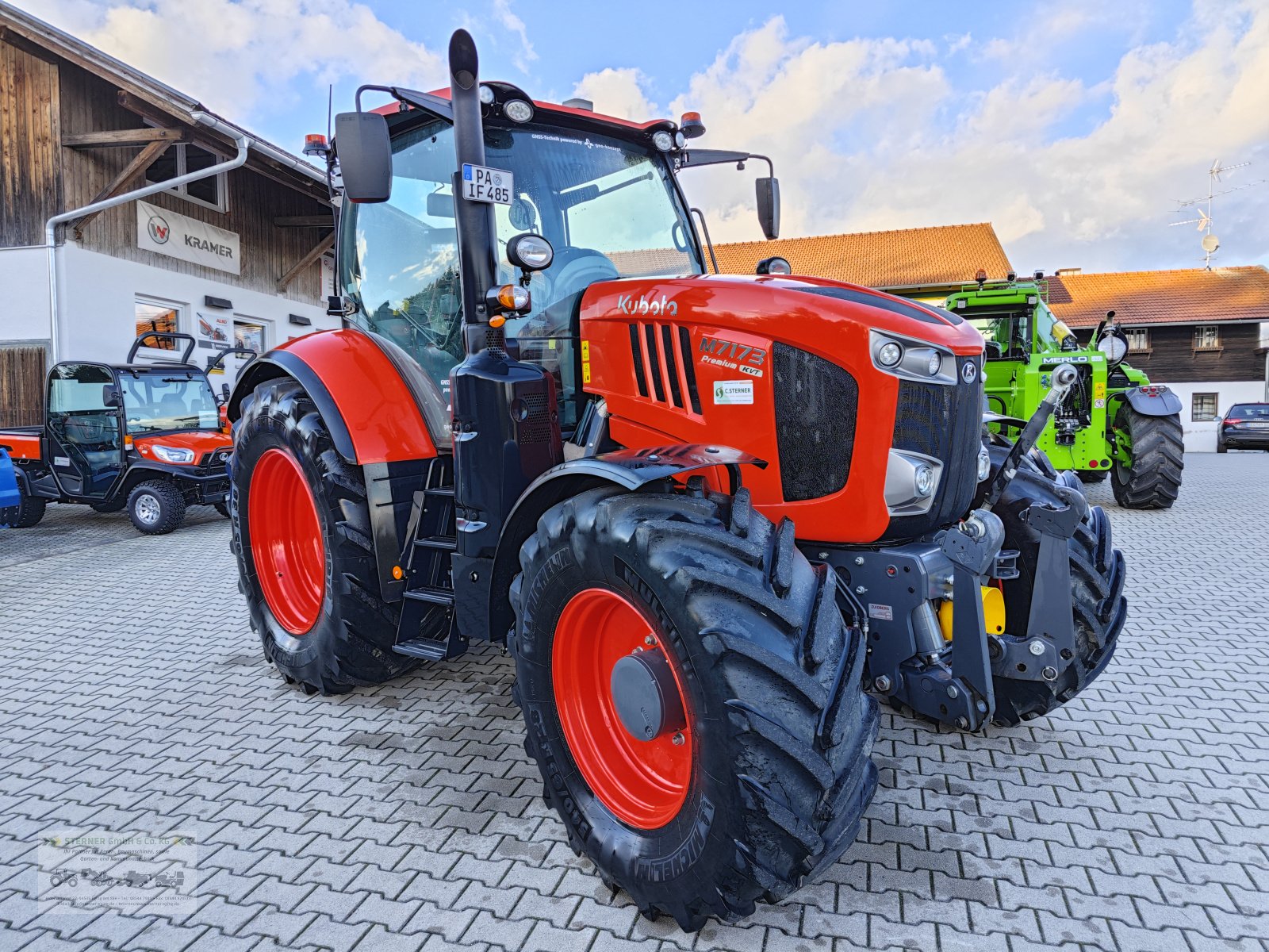 Traktor του τύπου Kubota M7-173, Gebrauchtmaschine σε Eging am See (Φωτογραφία 3)