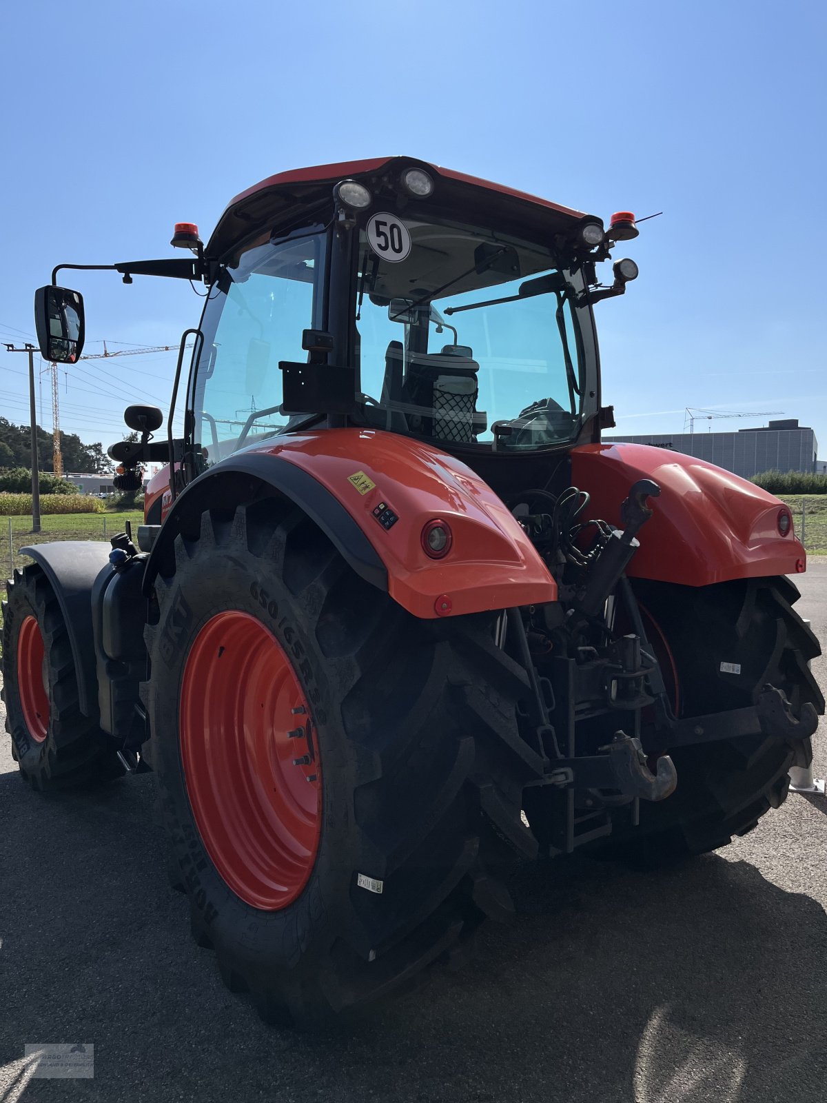 Traktor van het type Kubota M7-173, Gebrauchtmaschine in Burgoberbach (Foto 3)