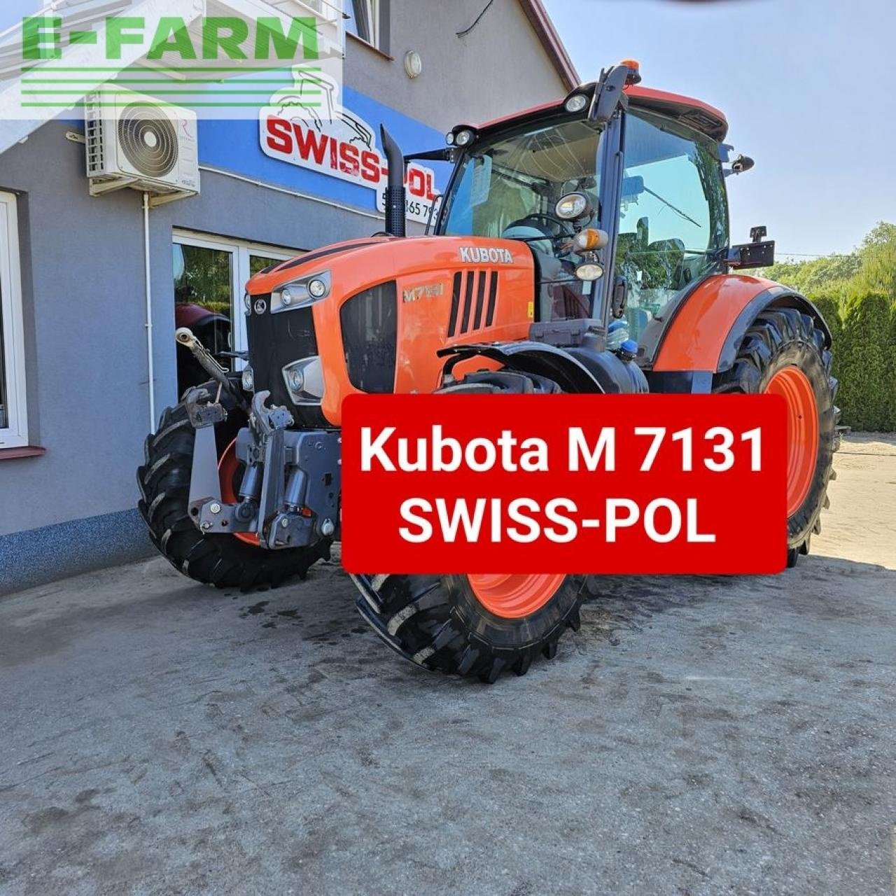 Traktor типа Kubota m7131, Gebrauchtmaschine в MORDY (Фотография 1)