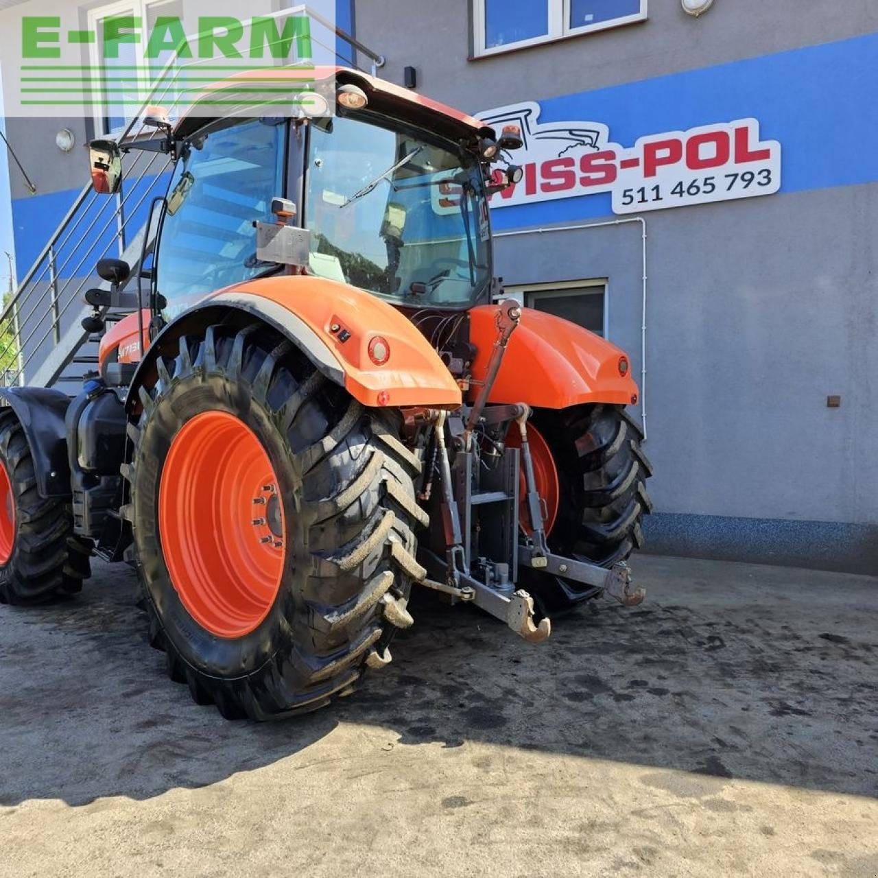 Traktor des Typs Kubota m7131, Gebrauchtmaschine in MORDY (Bild 3)