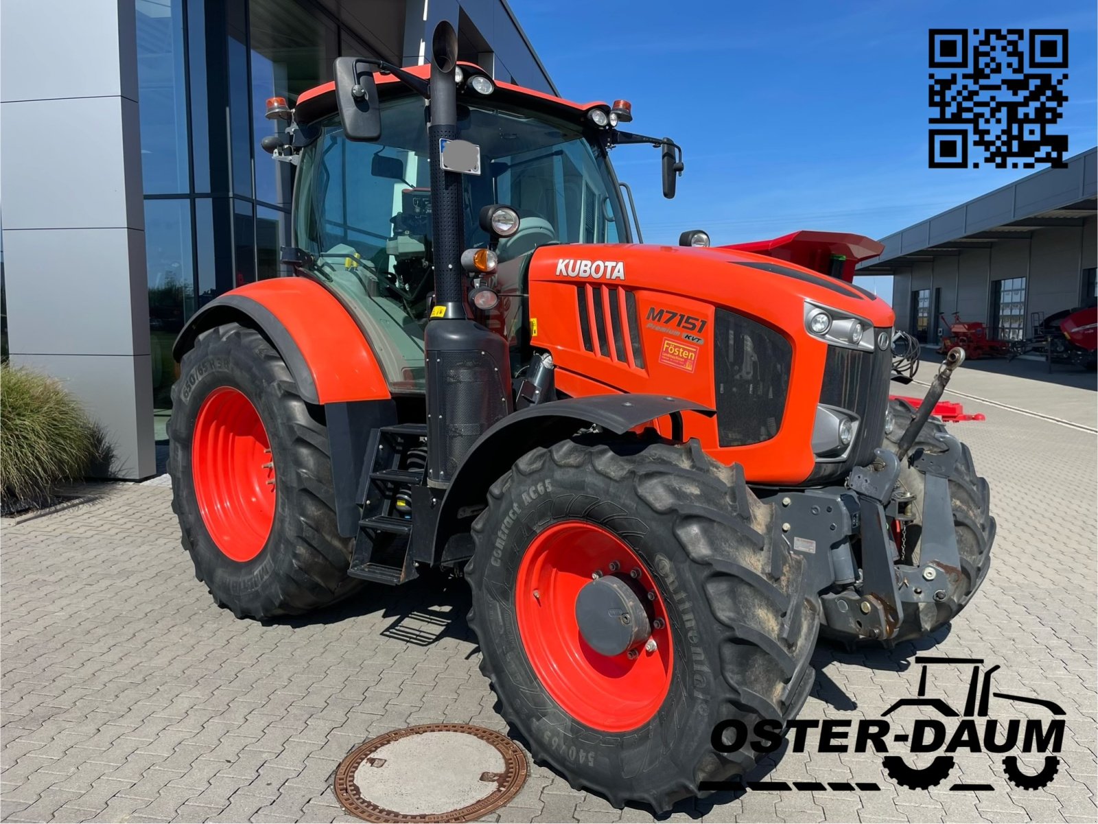 Traktor del tipo Kubota M7151 Premium KVT, Gebrauchtmaschine In Kaisersesch (Immagine 3)