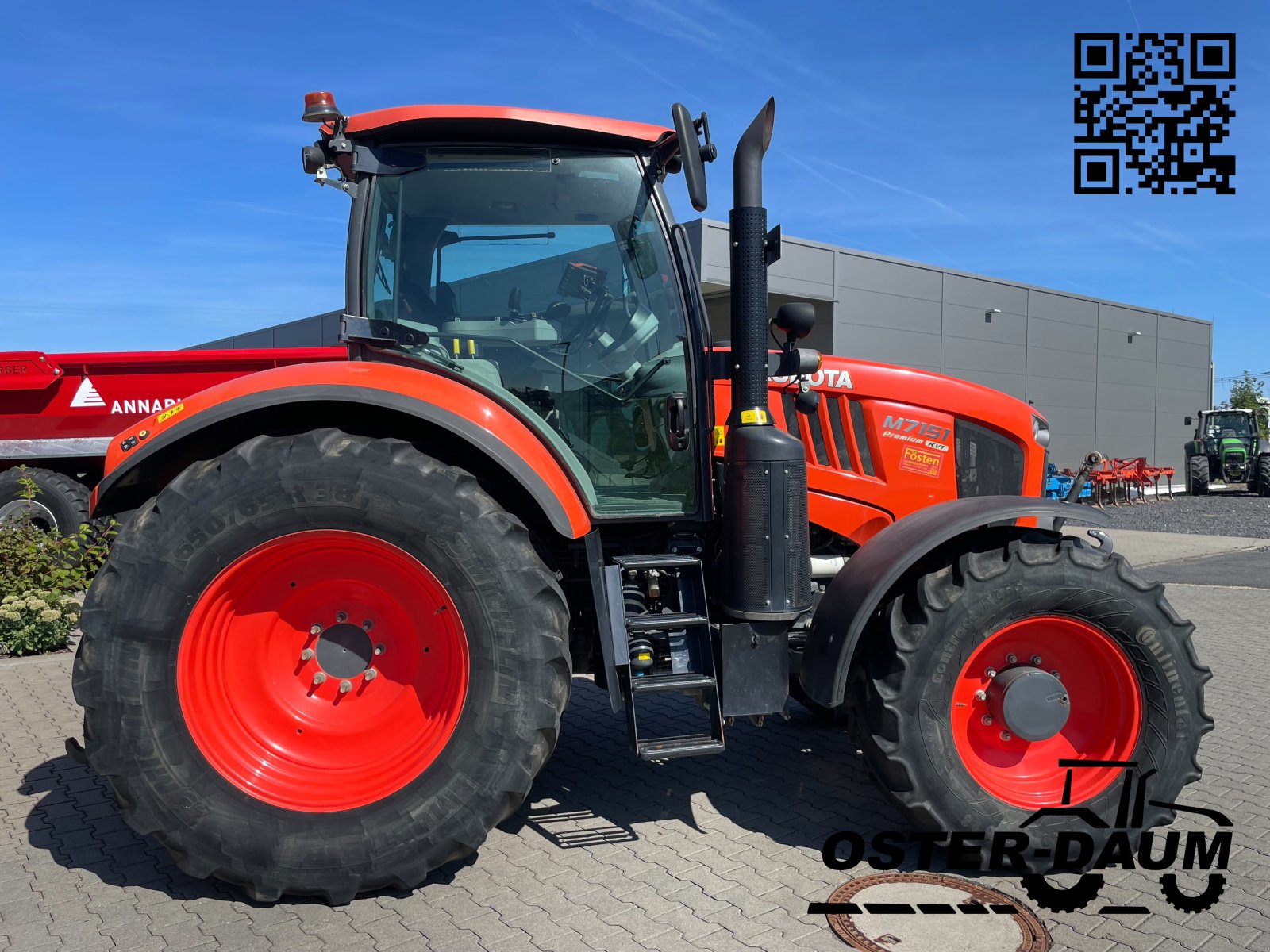 Traktor typu Kubota M7151 Premium KVT, Gebrauchtmaschine v Kaisersesch (Obrázek 13)