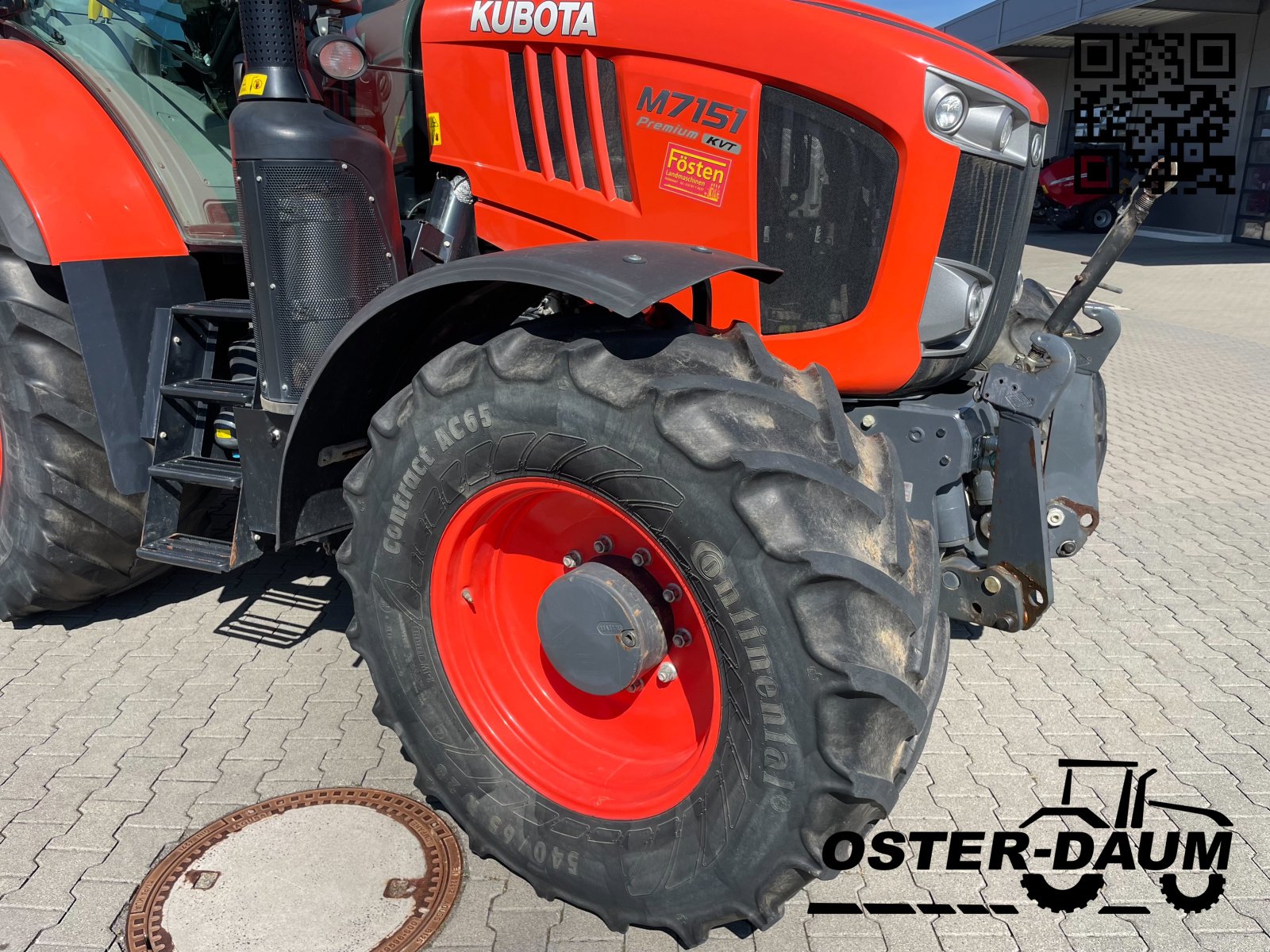 Traktor del tipo Kubota M7151 Premium KVT, Gebrauchtmaschine en Kaisersesch (Imagen 14)