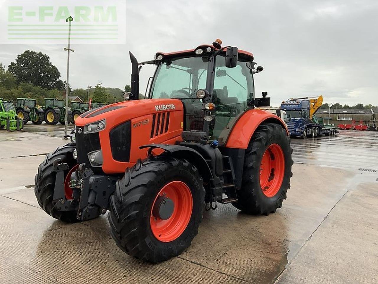 Traktor типа Kubota m7151 tractor (st20958), Gebrauchtmaschine в SHAFTESBURY (Фотография 4)