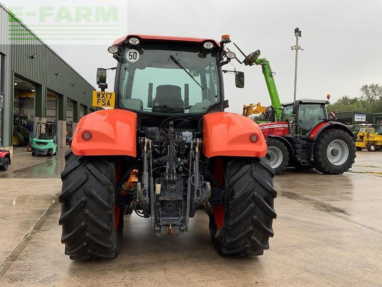 Traktor del tipo Kubota m7151 tractor (st20958), Gebrauchtmaschine en SHAFTESBURY (Imagen 9)