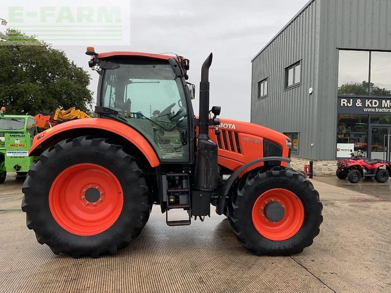 Traktor типа Kubota m7151 tractor (st20958), Gebrauchtmaschine в SHAFTESBURY (Фотография 11)