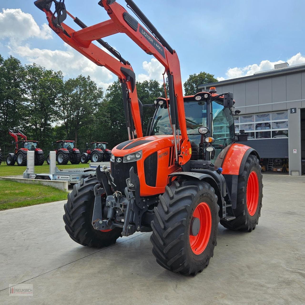 Traktor van het type Kubota M7151, Gebrauchtmaschine in Delbrück-Westenholz (Foto 1)