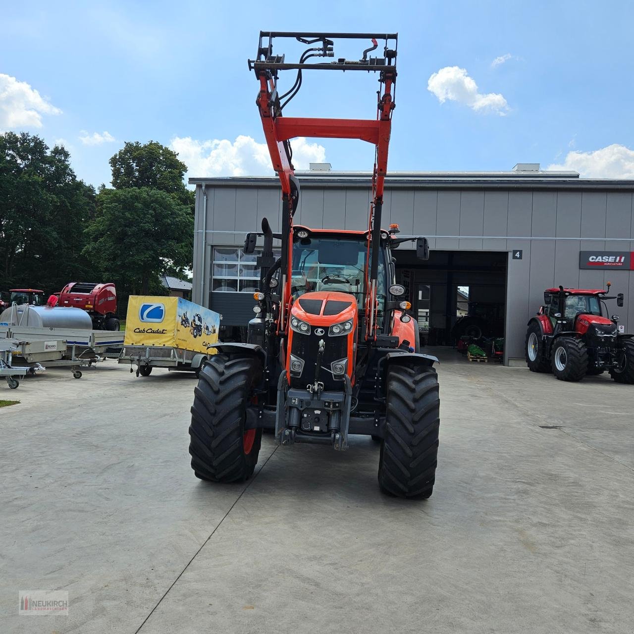 Traktor van het type Kubota M7151, Gebrauchtmaschine in Delbrück-Westenholz (Foto 2)