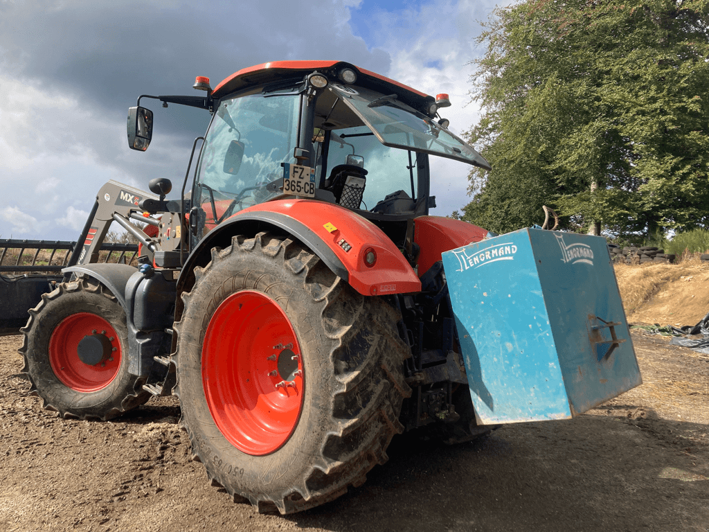 Traktor del tipo Kubota M7153, Gebrauchtmaschine en ISIGNY-LE-BUAT (Imagen 1)