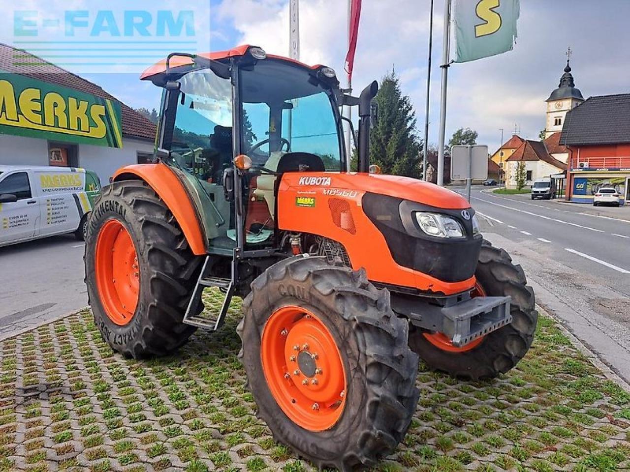 Traktor του τύπου Kubota m8560, Gebrauchtmaschine σε GROBELNO (Φωτογραφία 2)