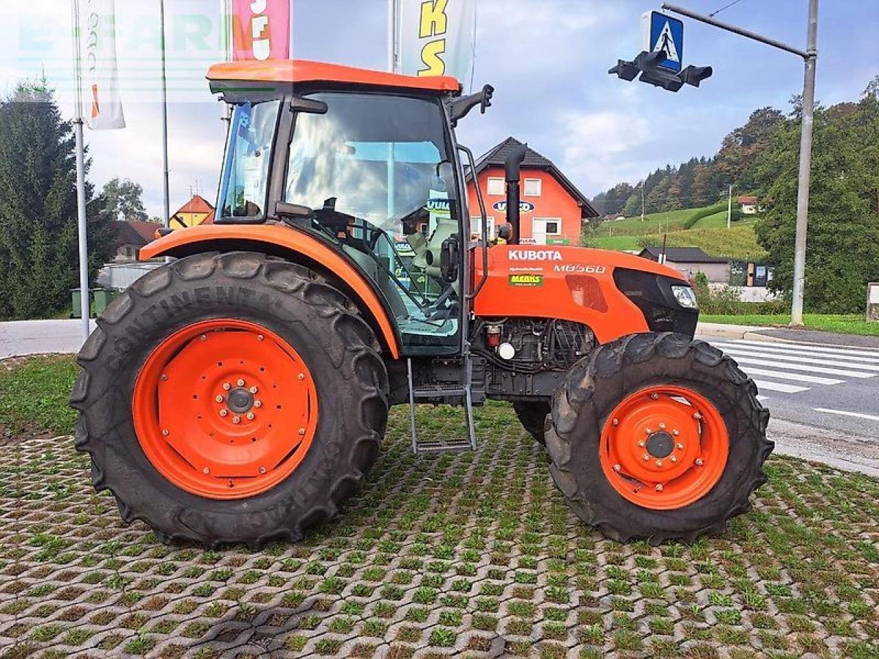 Traktor Türe ait Kubota m8560, Gebrauchtmaschine içinde GROBELNO (resim 3)