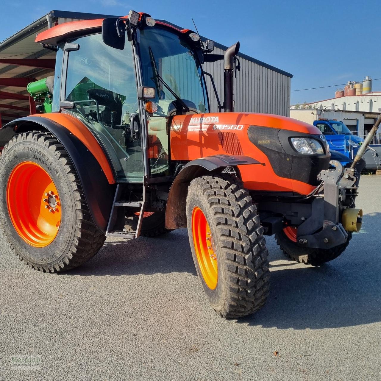 Traktor typu Kubota M8560, Gebrauchtmaschine w Drebach (Zdjęcie 2)