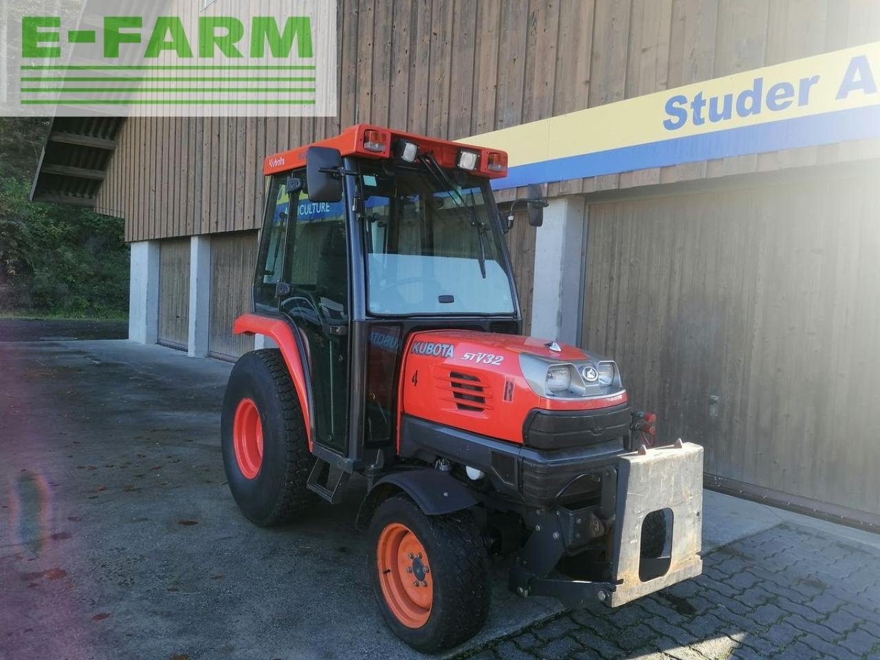 Traktor typu Kubota stv 32, Gebrauchtmaschine w LYSSACH (Zdjęcie 2)