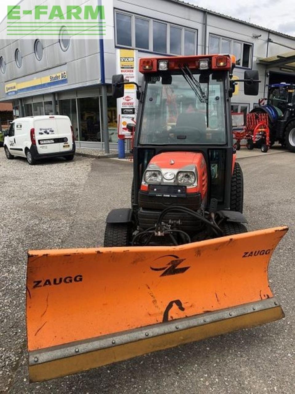 Traktor van het type Kubota stv 32, Gebrauchtmaschine in LYSSACH (Foto 3)