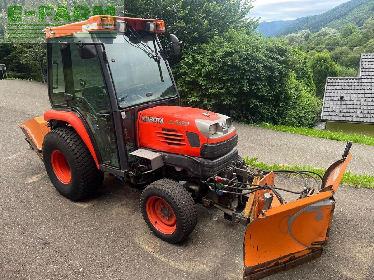 Traktor van het type Kubota stv 40, Gebrauchtmaschine in NIEDERWÖLZ (Foto 2)