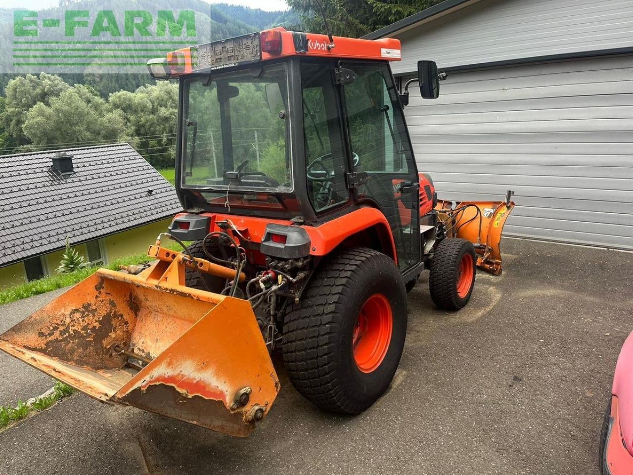 Traktor van het type Kubota stv 40, Gebrauchtmaschine in NIEDERWÖLZ (Foto 5)