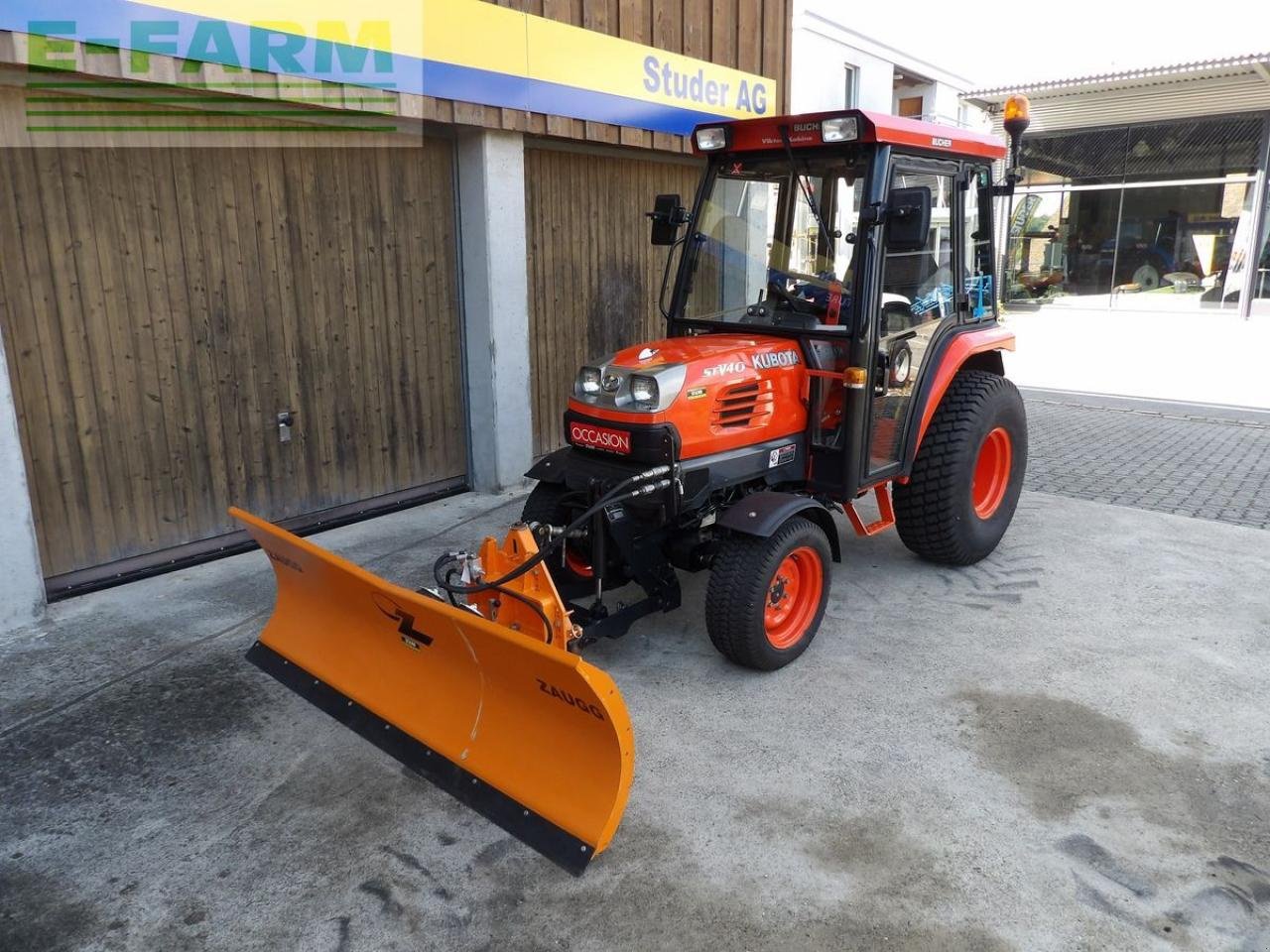 Traktor des Typs Kubota stv 40, Gebrauchtmaschine in LYSSACH (Bild 2)