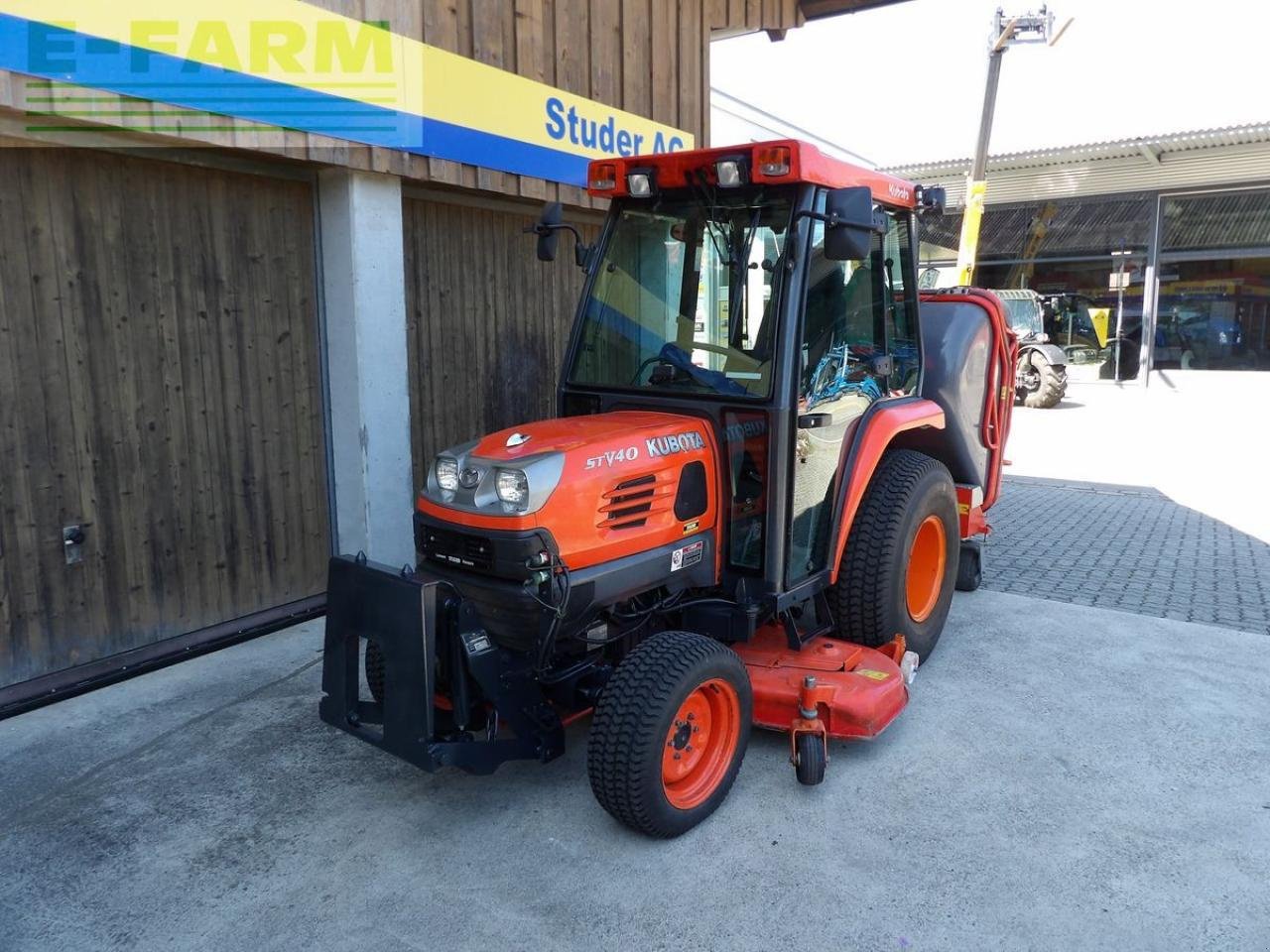 Traktor van het type Kubota stv 40, Gebrauchtmaschine in LYSSACH (Foto 1)