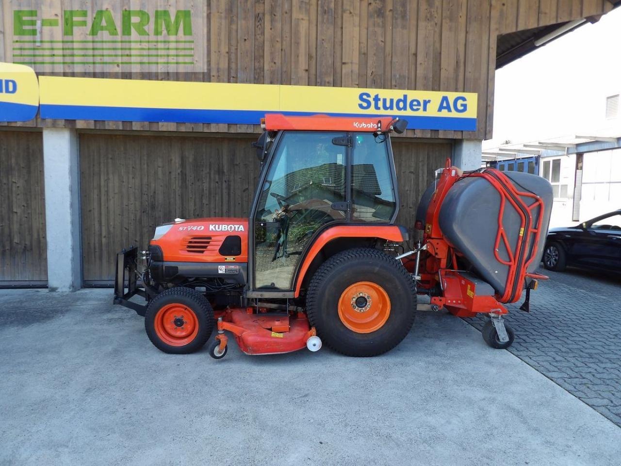 Traktor typu Kubota stv 40, Gebrauchtmaschine w LYSSACH (Zdjęcie 2)