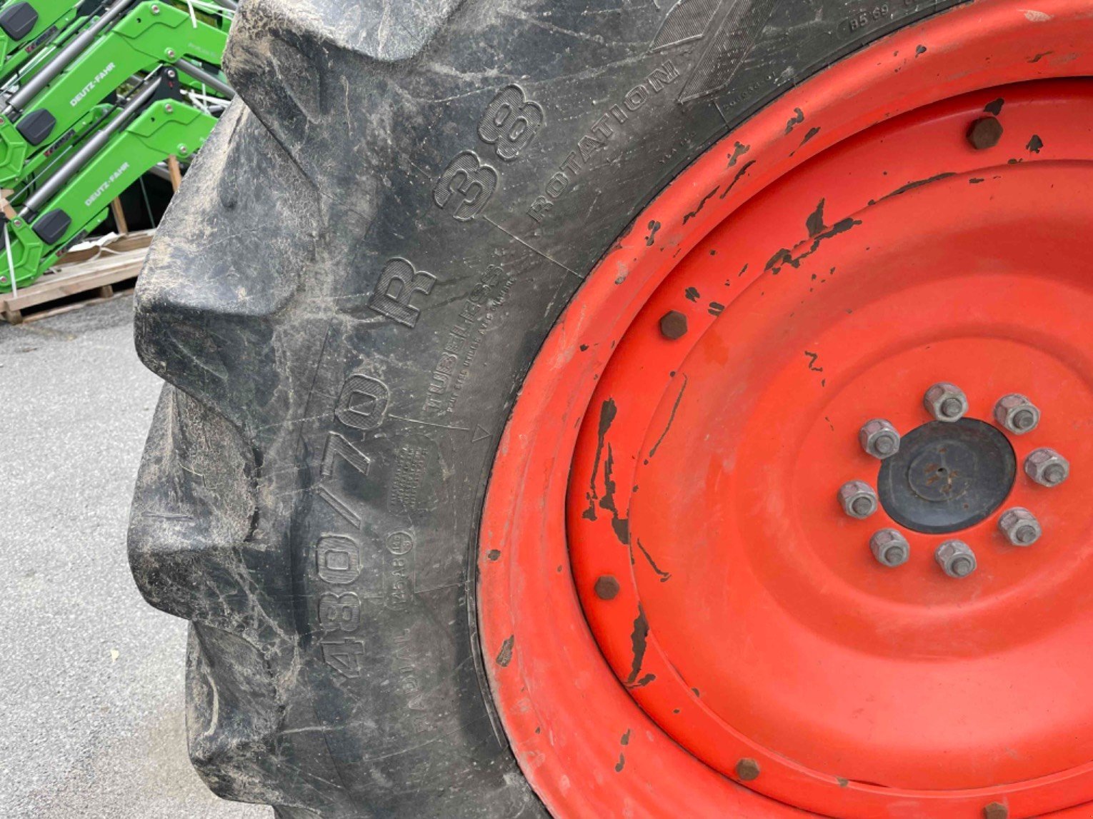 Traktor of the type Kubota Tracteur agricole M110GX Kubota, Gebrauchtmaschine in LA SOUTERRAINE (Picture 9)