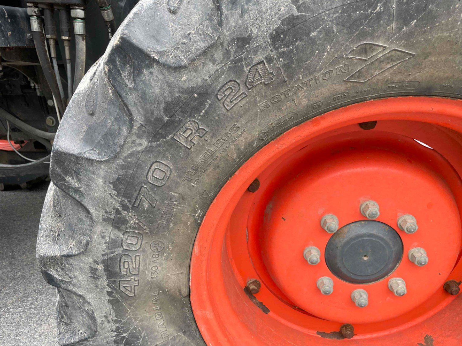 Traktor za tip Kubota Tracteur agricole M110GX Kubota, Gebrauchtmaschine u LA SOUTERRAINE (Slika 8)