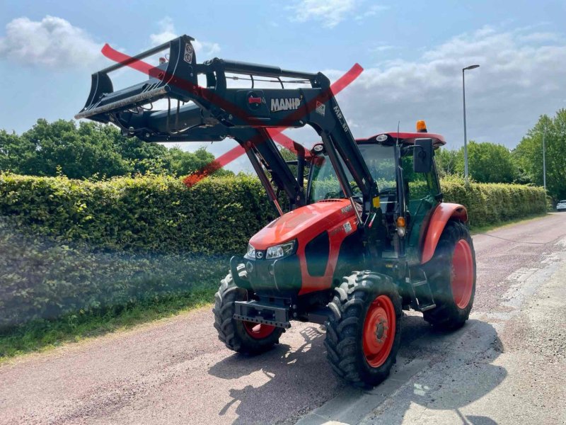 Traktor Türe ait Kubota Tracteur agricole M5111DTHQ . Kubota, Gebrauchtmaschine içinde SAINT CLAIR SUR ELLE (resim 1)