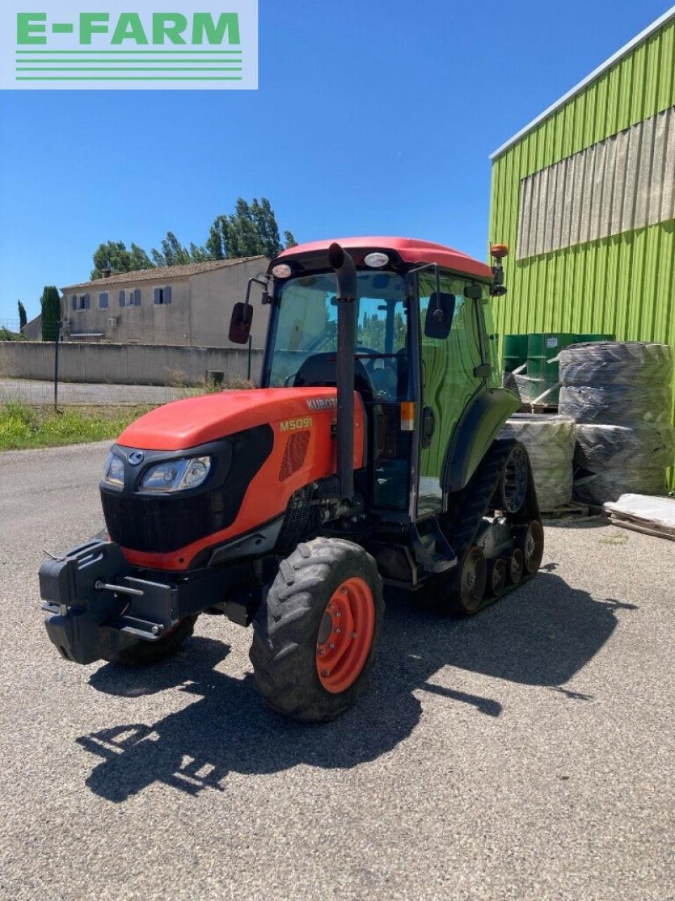 Traktor типа Kubota tracteur kubota m5091 m, Gebrauchtmaschine в ST ANDIOL (Фотография 2)